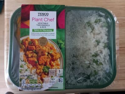 Plant Chef Vegetable tikka masala & rice