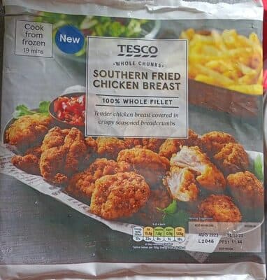 Southern fried chicken breast