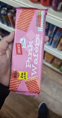 Pink Wafers