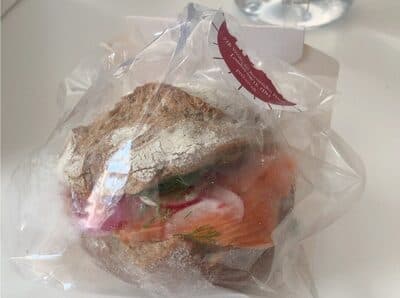 Scandi Style Salmon Rye Roll