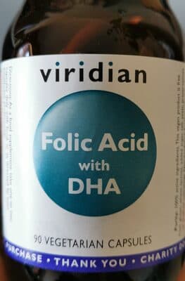 Viridian Folic Acid with DHA