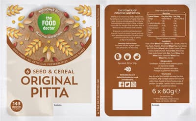 Seed & Cereal Original Pitta