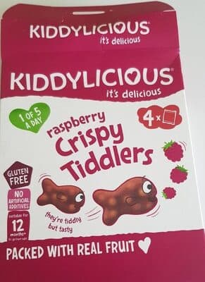 Kiddylicious Raspberry Crispy Tiddlers