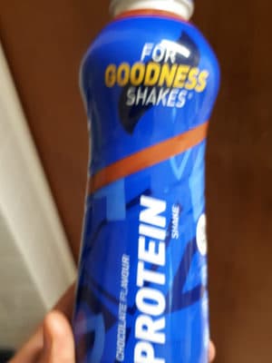 For goodness shake