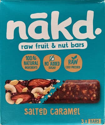 Salted caramel wholefood bar