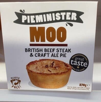 Moo British Beef Steak & Craft Ale Pie