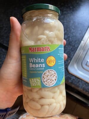 White Beans Extra Cooked