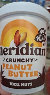 Meridian crunchy peanut butter