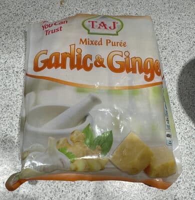 Ginger & Garlic Mixed Puree