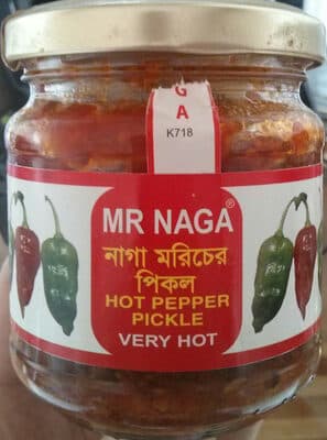Mr Naga Hot Pepper Pickle