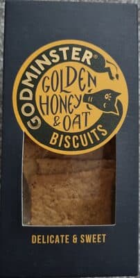 Golden Honey and Oat Biscuits