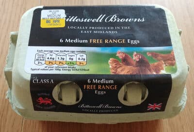 Medium Free Range Eggs