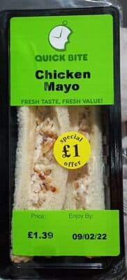 Chicken mayo sandwich
