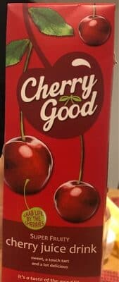Cherry juice drink