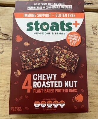 Chewy Roasted Nut Bars
