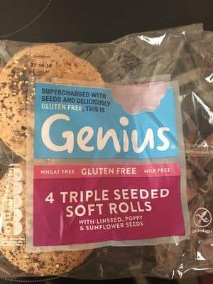 Gluten Free Triple Seeded Rolls