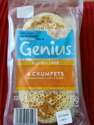 Gluten free crumpets