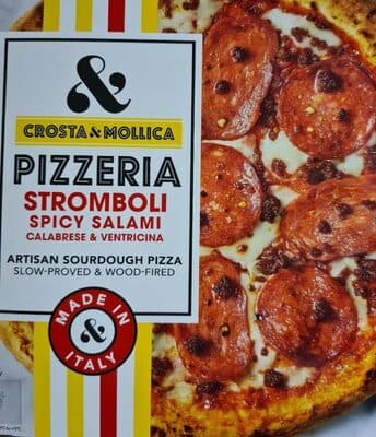 Pizzeria stromboli spicy salami