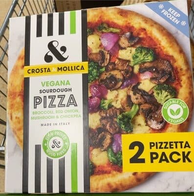 Vegana sourdough pizza
