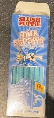 Milk Straws Blue Raspberry
