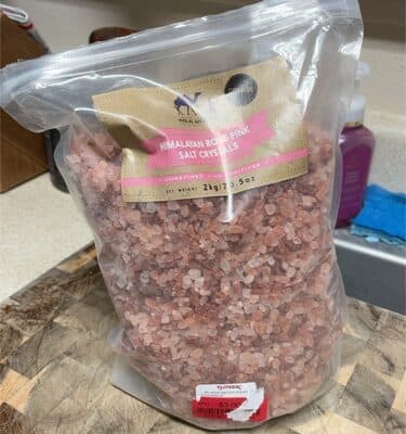 Himalayan Rose Pink Salt Crystals