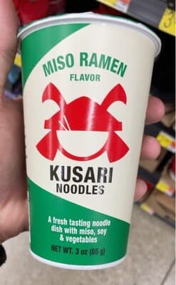 Miso Ramen Flavor Noodle Dish With Miso, Soy & Vegetables