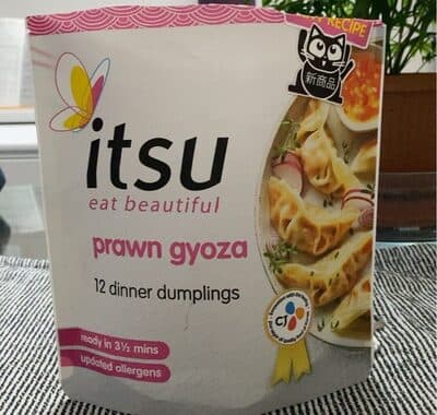 Prawn gyoza