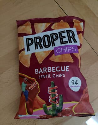 Barbecue Lentil Chips