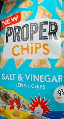Salt & Vinegar Lentil Chips