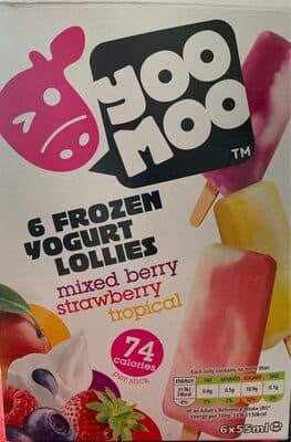 Frozen Yogurt Lollies