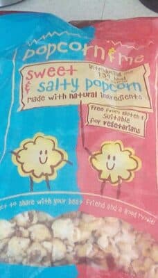 Vegetarian and Gluten Free Sweet and Salty Popcorn