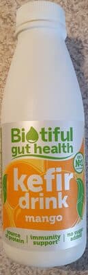 Kefir drink mango