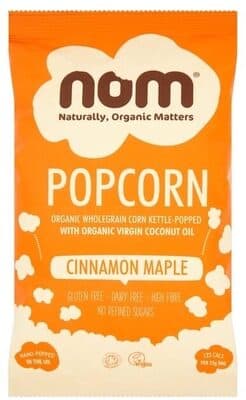 Organic Cinnamon Maple Popcorn