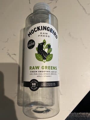 Raw Greens Virgin Smoothie