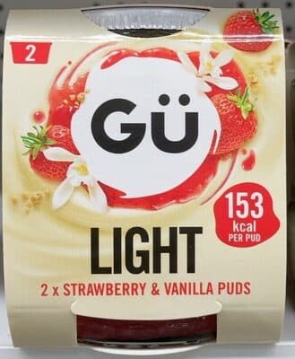 G Light Strawberry & Vanilla