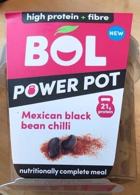 Mexican Black Bean Chilli Power Pot