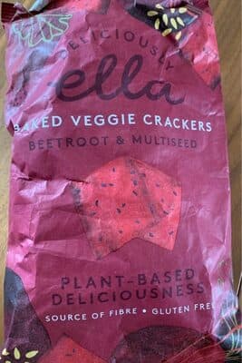 Baked behgie crackers