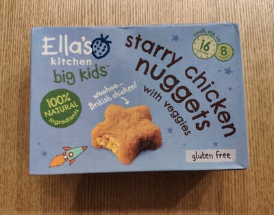 Starry Chicken Nuggets With Veggies
