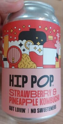 Strawberry and Pineapple Kombucha