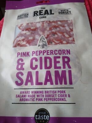 Pink Peppercorn & Cider Salami