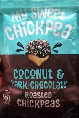 Coconut & Dark Chocolate Roasted Chickpeas