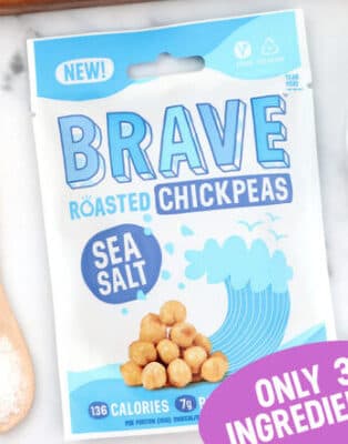 Roasted chickpeas sea salt