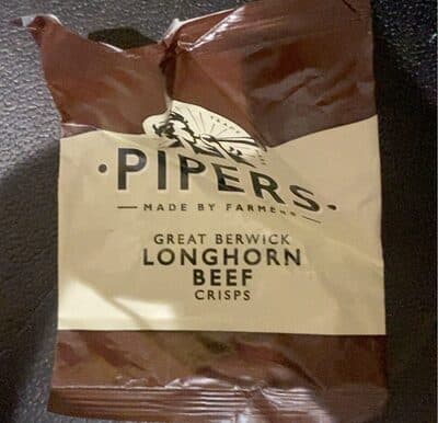 Great Berwick Longhorn Beef Crisps