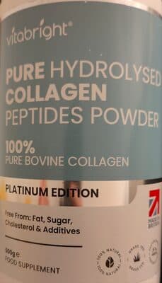 Pure Hydrolysed Collagen Peptides Powder