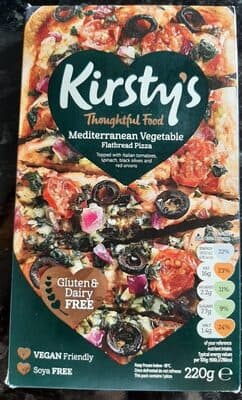 Flatbread pizza