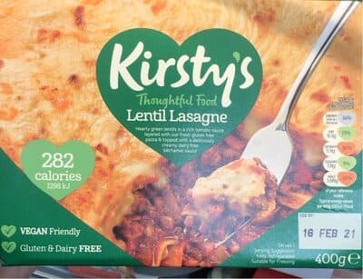 Lentil Lasagne