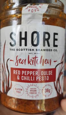 Red pepper, dulse & chili pesto