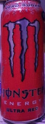 Monster Energy Ultra red