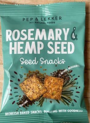 Rosemary & Hemp Seed Snacks
