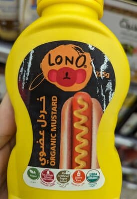 Gluten Free Vegan Organic Mustard